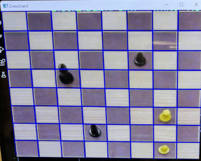 Image of chessboard with grid-layout